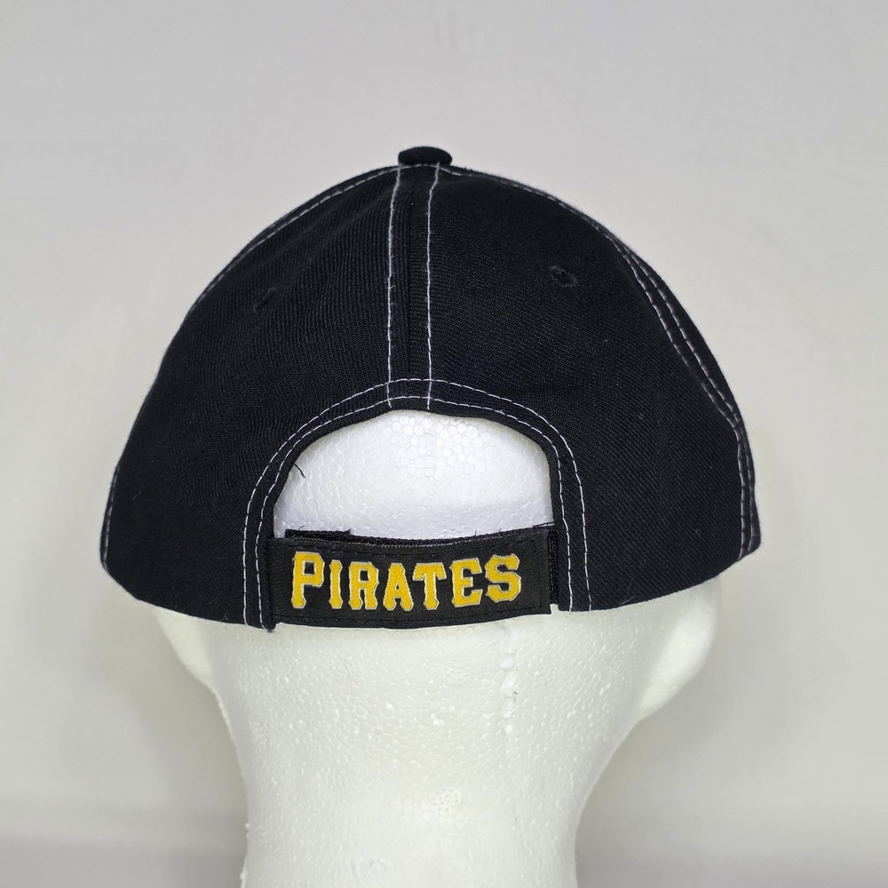 Fan Favorite Pittsburgh Pirates MLB Hat Yellow Black Adjustable Baseball Cap - Picture 6 of 15